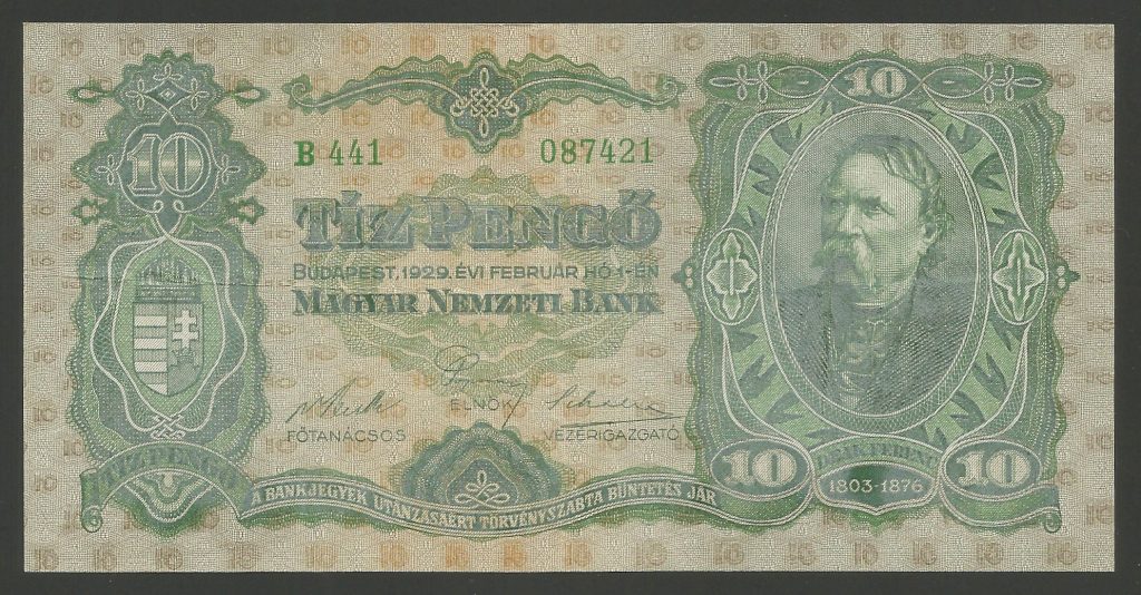 10 pengő 1929