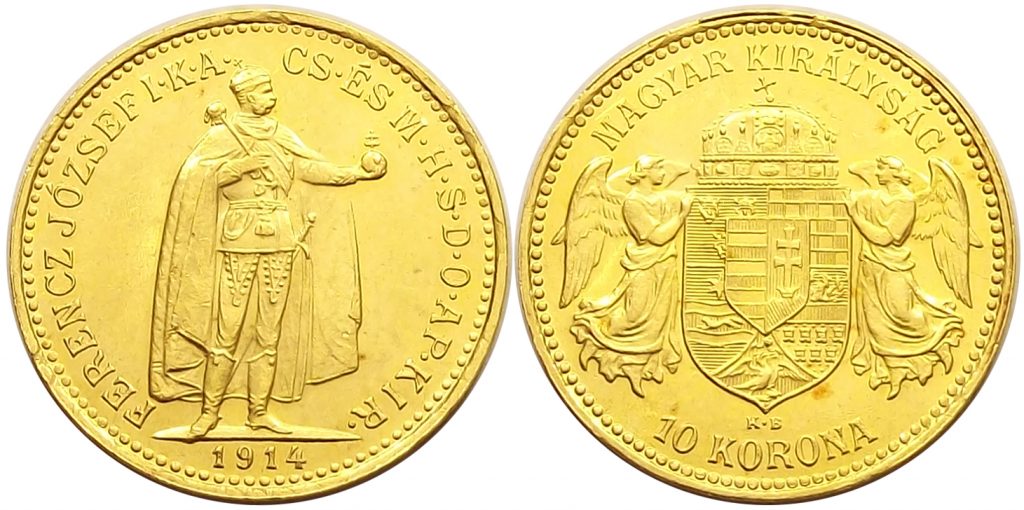 10 korona 1914 Ferenc József