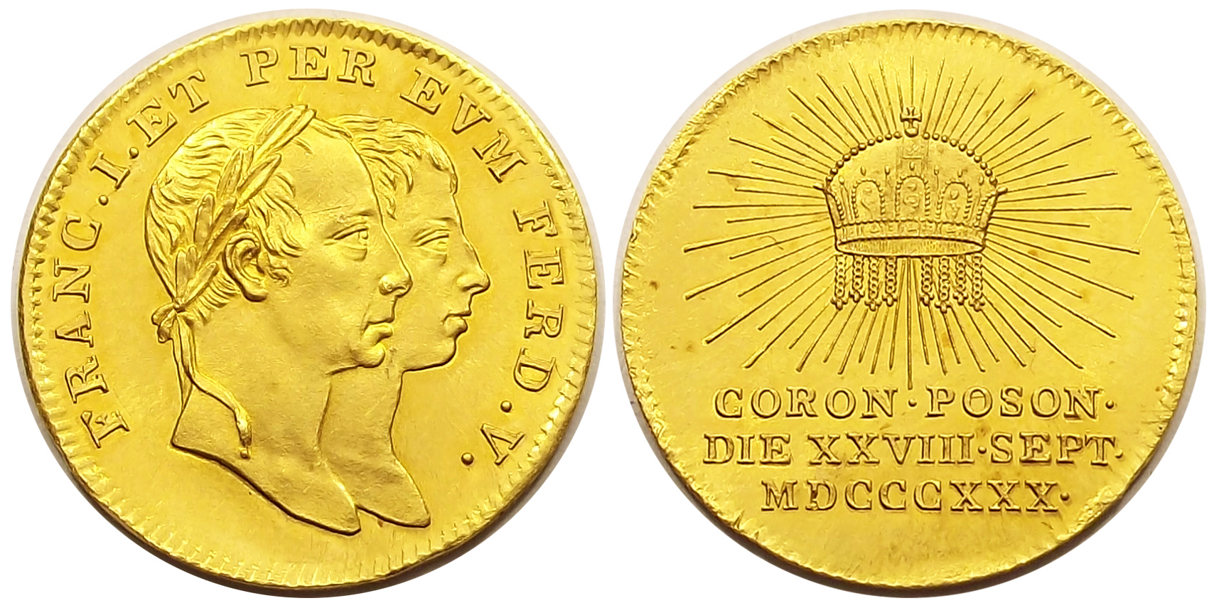 koronázási zseton1830